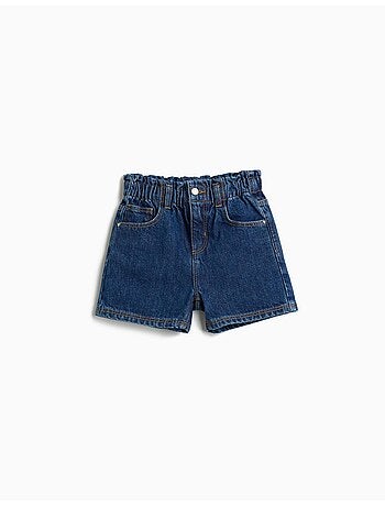 Shorts vaqueros paperbag, MO Fashion
