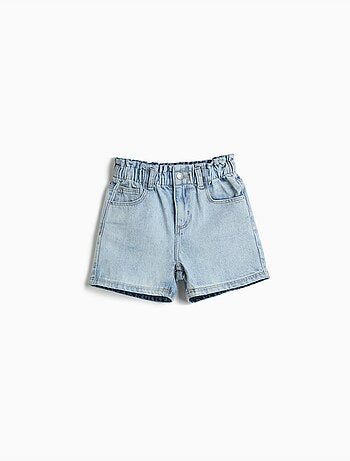 Shorts vaqueros paperbag, MO Fashion
