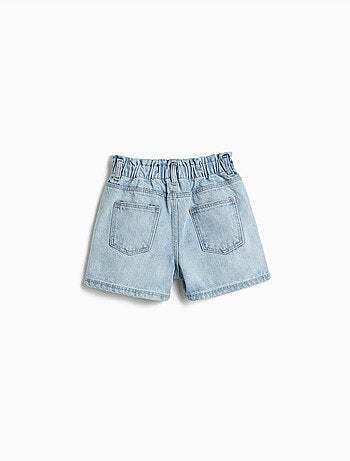 Shorts vaqueros paperbag, MO Fashion