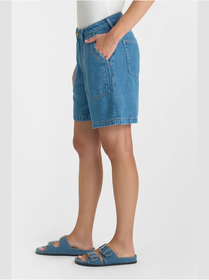 Shorts vaqueros VIRVA Azul - Kiabi