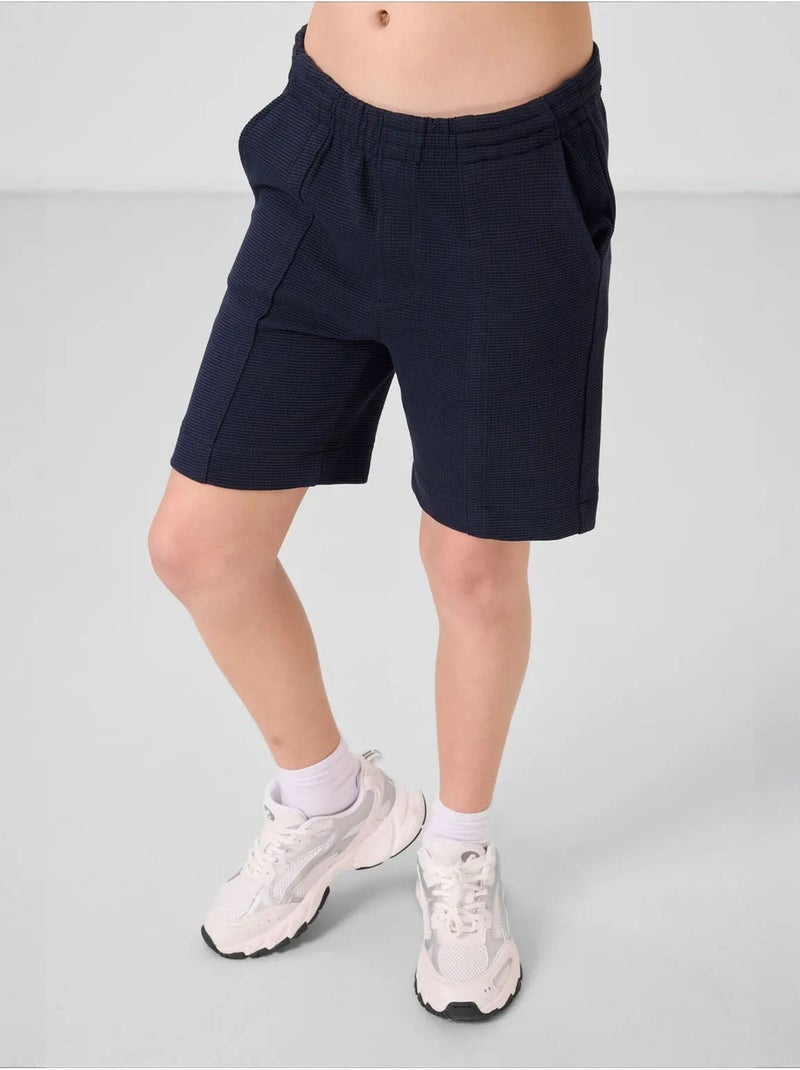 Shorts youth de mezcla de algodón tommy Azul marino - Kiabi