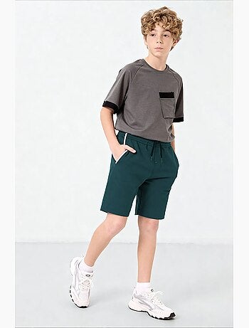Shorts youth de mezcla de algodón tommy