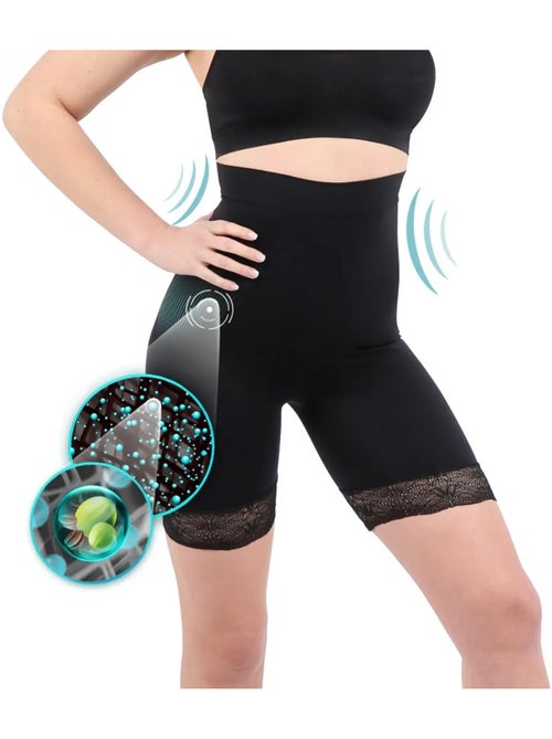 Shorty de encaje moldeador efecto vientre plano - Kiabi