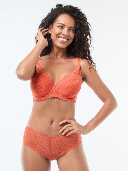 Shorty de encaje - Kiabi