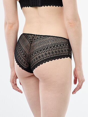 Shorty de encaje