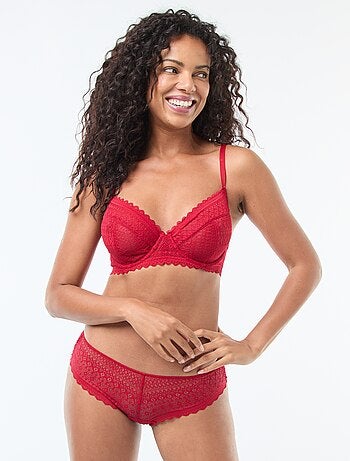 Shorty de encaje