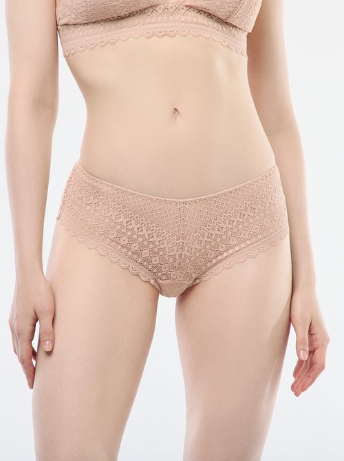 Shorty de encaje - Kiabi