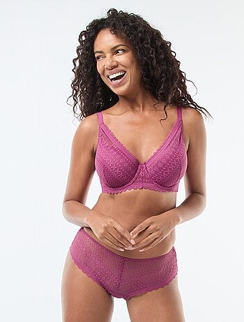 Shorty de encaje