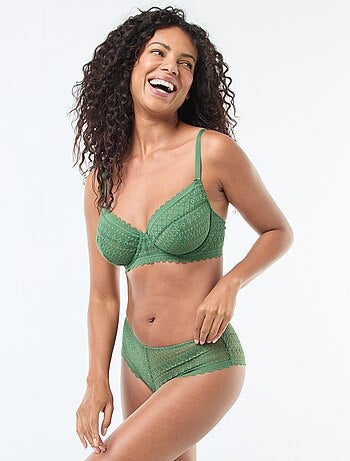 Shorty de encaje