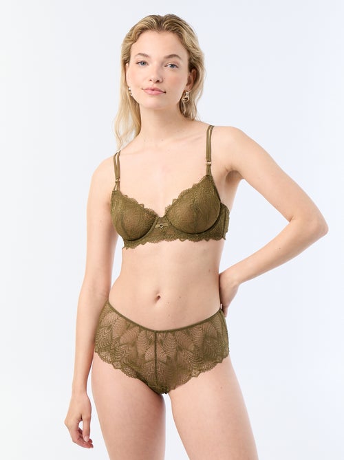 Shorty de encaje - Kiabi