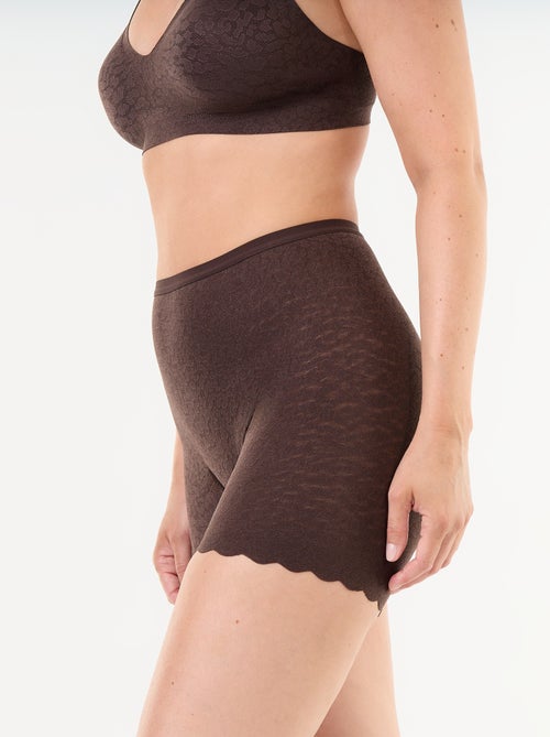 Shorty liso de encaje - Kiabi