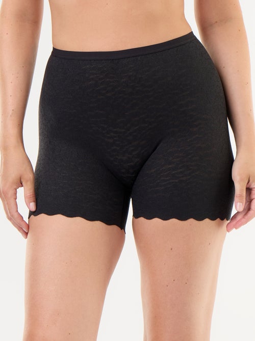 Shorty liso de encaje - Kiabi
