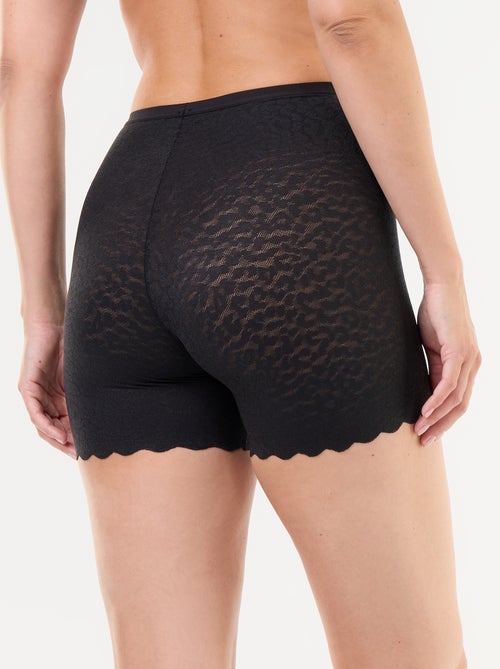 Shorty liso de encaje - Kiabi