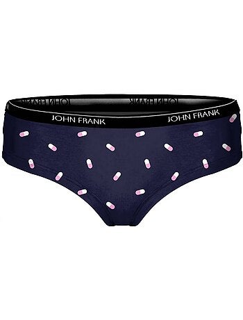Shorty Mujer JOHN FRANK Confort y Calidad en Algodón Premium - Pack de 3
