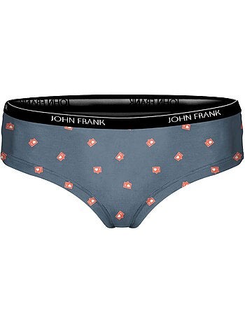 Shorty Mujer JOHN FRANK Confort y Calidad en Algodón Premium - Pack de 3