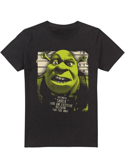 Shrek - Camiseta Ogre Fotografía para la Ficha Policial para Hombre - Kiabi Shrek - Camiseta Ogre Fotografía para la Ficha Policial para Hombre - Kiabi