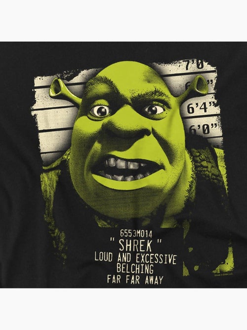 Shrek - Camiseta Ogre Fotografía para la Ficha Policial para Hombre - Kiabi Shrek - Camiseta Ogre Fotografía para la Ficha Policial para Hombre - Kiabi