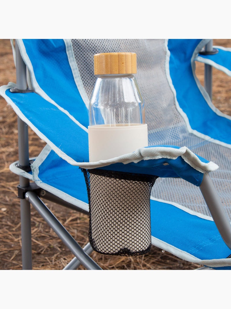 Silla baja plegable antivuelco aktive Azul - Kiabi