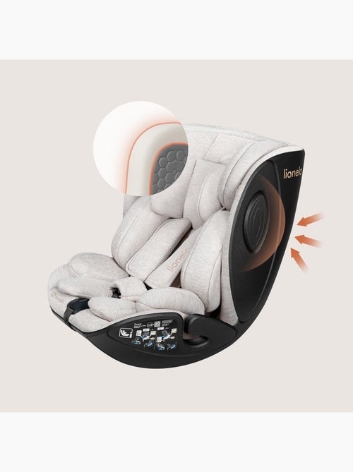 Silla coche 40-105 cm LIONELO Moxie Next i-Size - ISOFIX - 0-4 años - Tejido de bambú - Kiabi