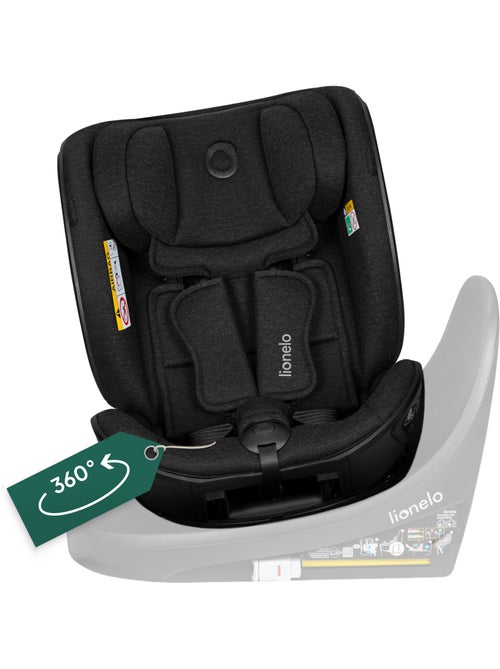 Silla coche 40-105 cm LIONELO Moxie Next i-Size - ISOFIX - 0-4 años - Tejido de bambú - Kiabi