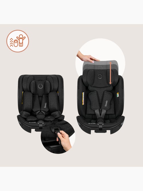 Silla coche 40-105 cm LIONELO Moxie Next i-Size - ISOFIX - 0-4 años - Tejido de bambú - Kiabi
