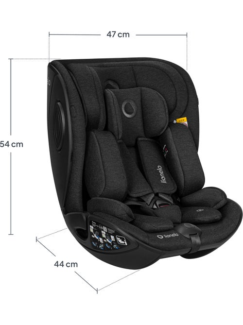 Silla coche 40-105 cm LIONELO Moxie Next i-Size - ISOFIX - 0-4 años - Tejido de bambú - Kiabi