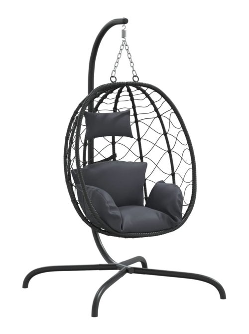 Silla colgante con cojín para exteriores - Kiabi