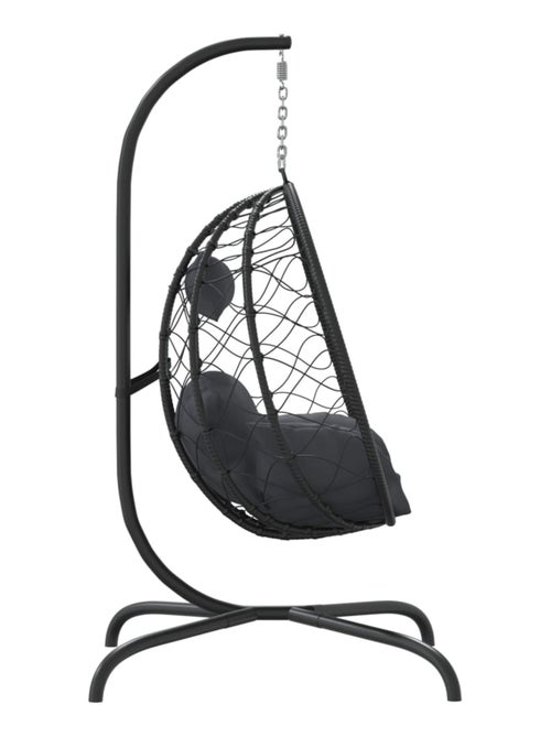 Silla colgante con cojín para exteriores - Kiabi