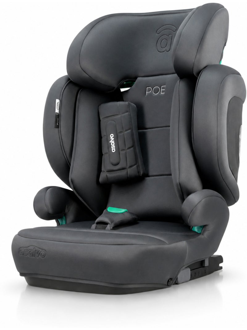 Silla de Auto I-Size Poe Fix Asalvo Gris - Kiabi