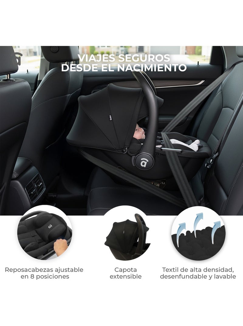 Silla de auto Mimmo I-size 40-87cm Asalvo Negro - Kiabi