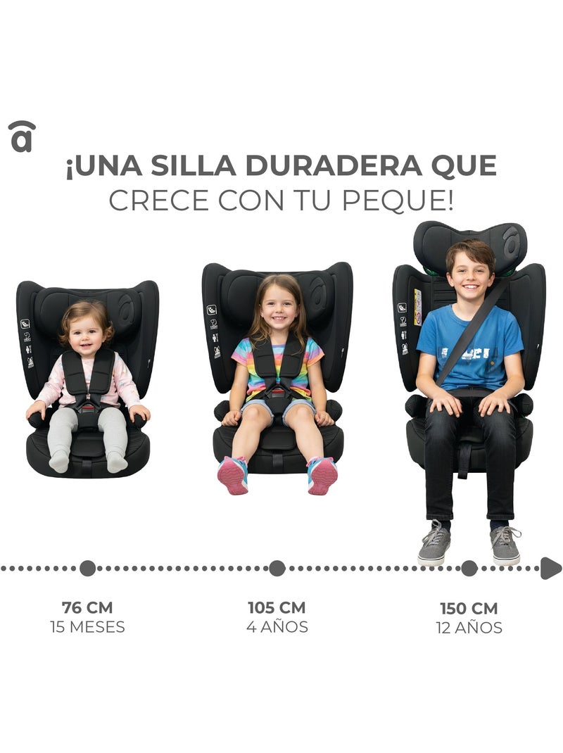 Silla de Auto Neocare Asalvo Negro - Kiabi