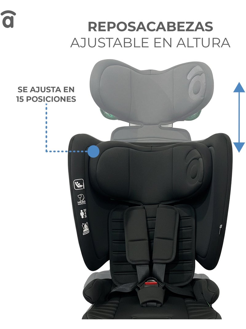 Silla de Auto Neocare Asalvo Negro - Kiabi