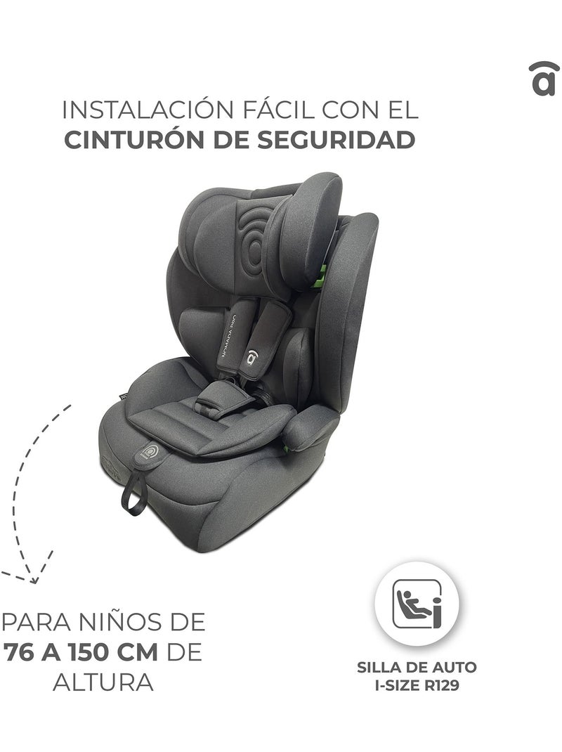 Silla de Auto Nómada Pro Asalvo Gris - Kiabi