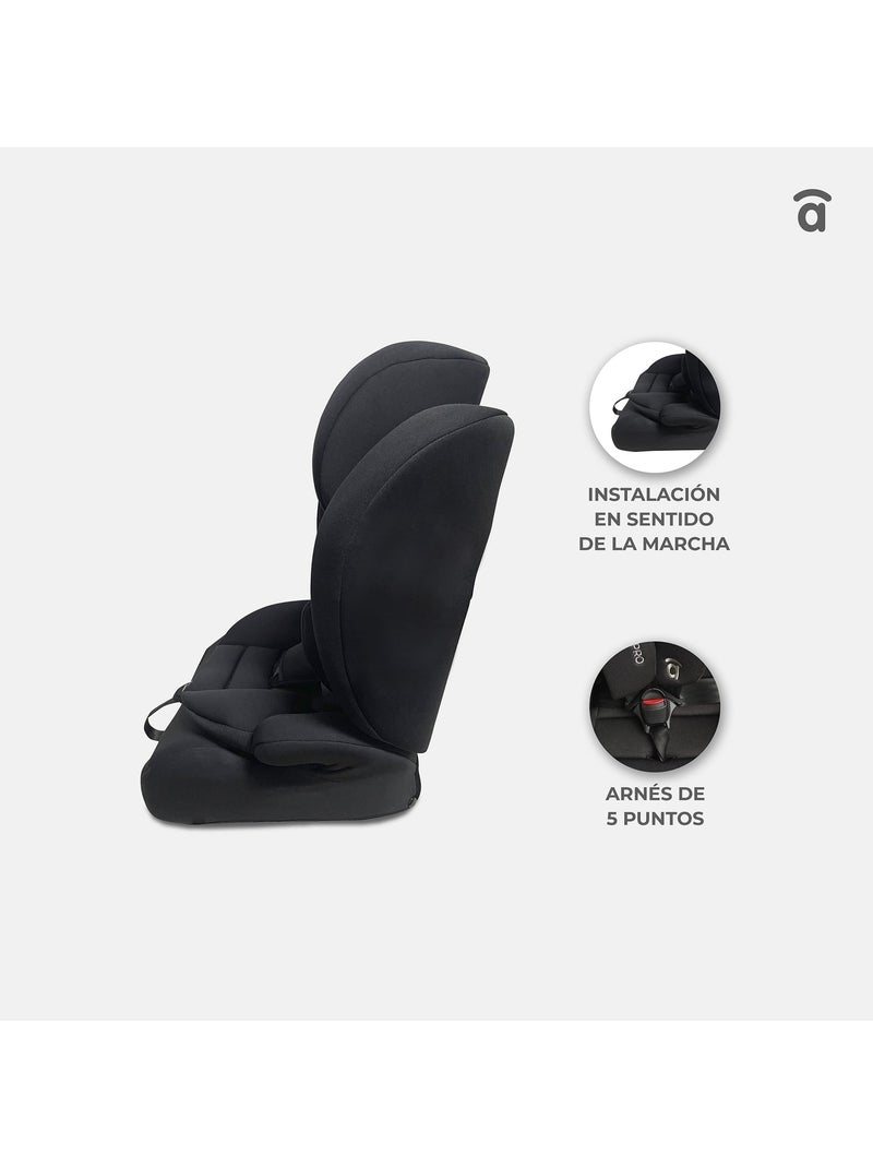 Silla de Auto Nómada Pro Asalvo Negro - Kiabi