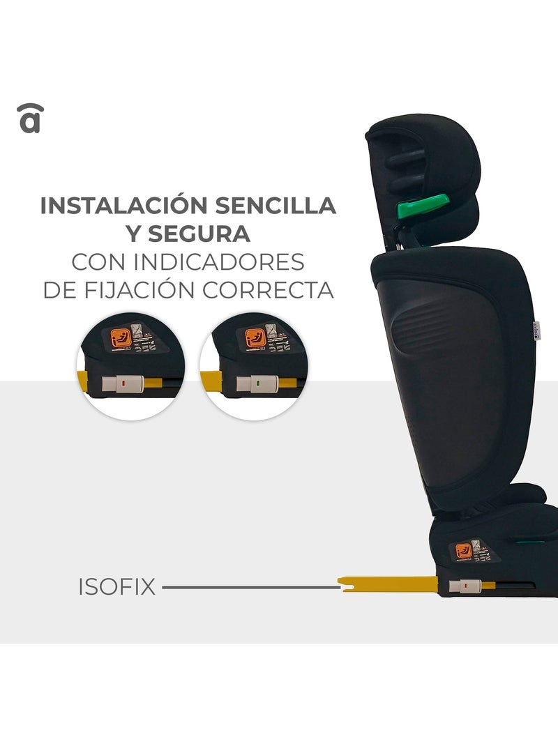 Silla de Auto Omniguard Asalvo Negro - Kiabi