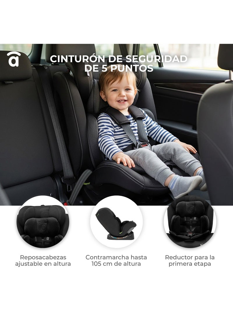 Silla de Auto Primakid Asalvo Negro - Kiabi