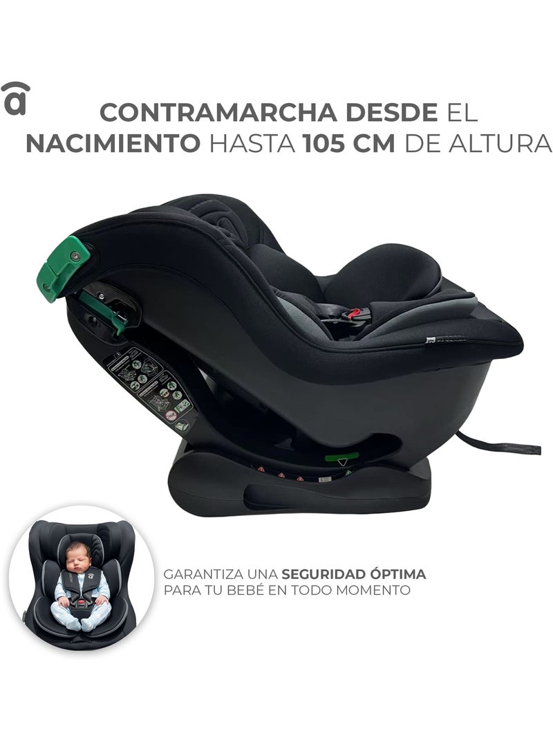 Silla de auto Proseat Asalvo Negro - Kiabi