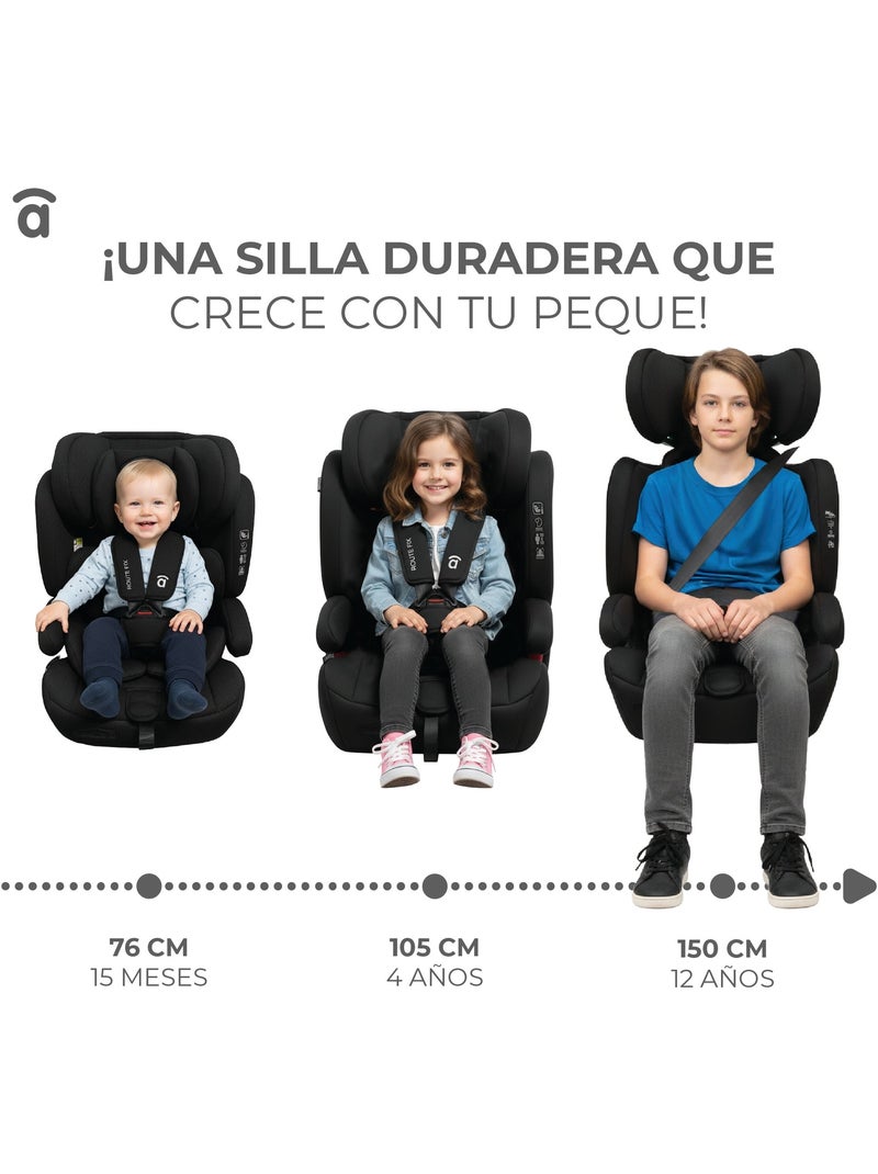 Silla de Auto RouteFix Asalvo Gris - Kiabi