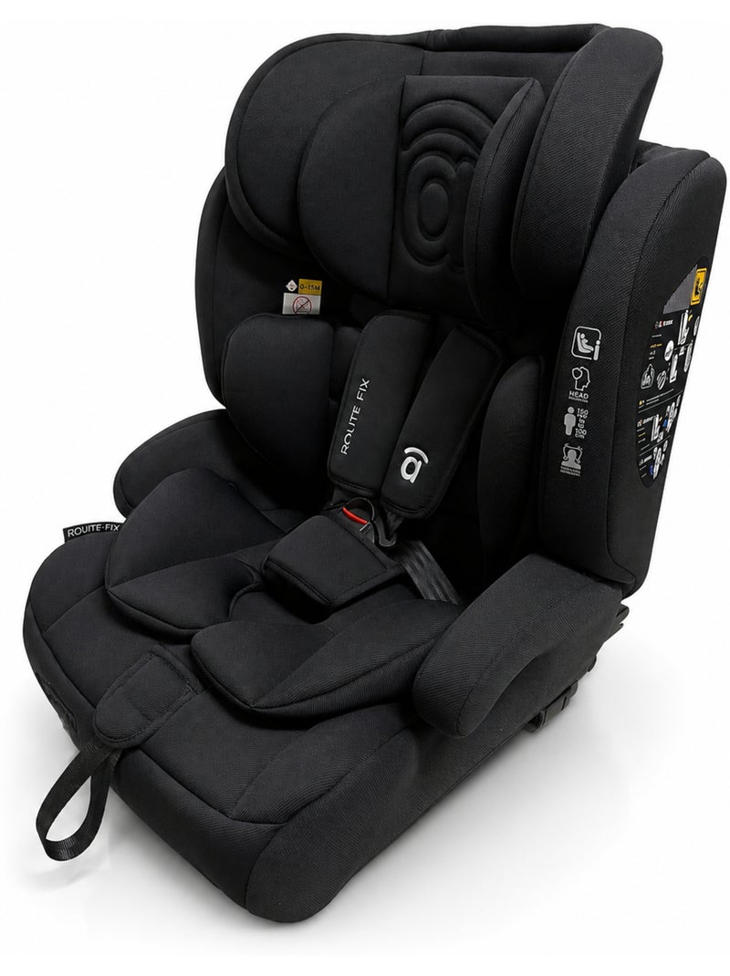 Silla de Auto RouteFix Asalvo Negro - Kiabi