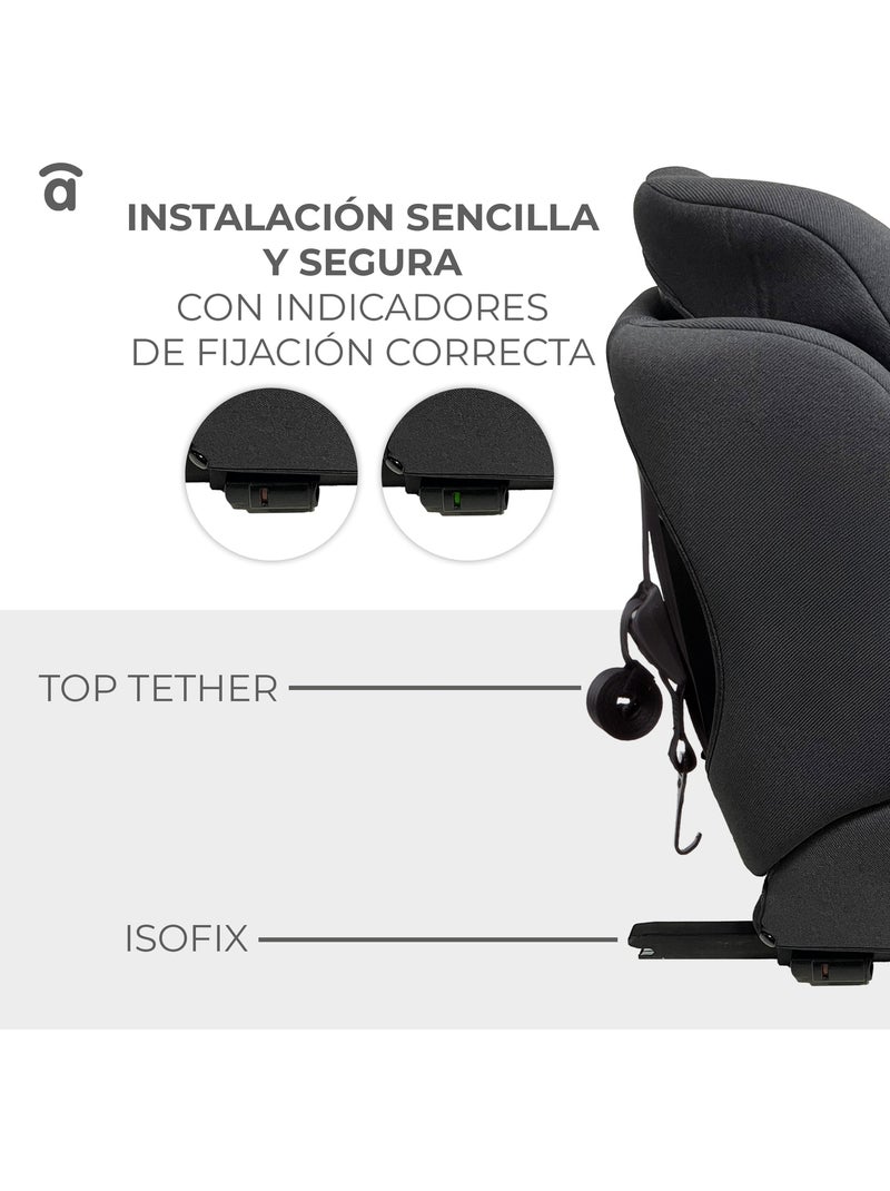 Silla de Auto RouteFix Asalvo Negro - Kiabi