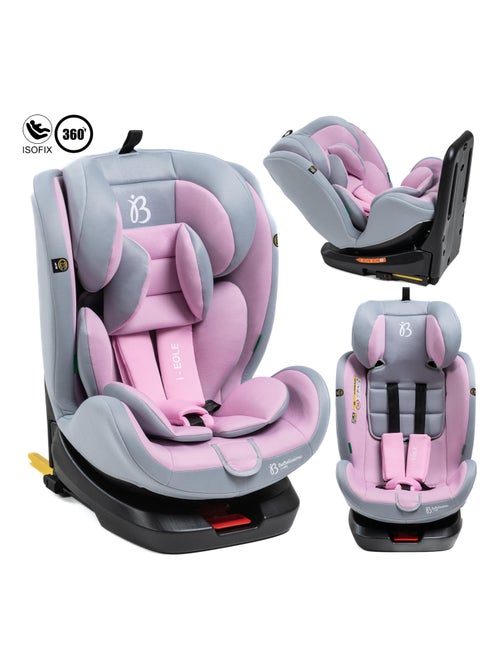 Silla De Coche - 40-150cm - Isofix - Giratoria 360° - 0-36kg - EOLE - Kiabi