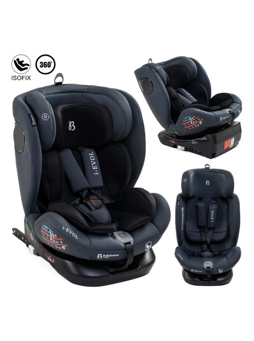 Silla De Coche - 40-150cm - Isofix - Giratoria 360° - 0-36kg - EVOL - Kiabi