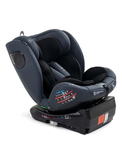Silla De Coche - 40-150cm - Isofix - Giratoria 360° - 0-36kg - EVOL - Kiabi