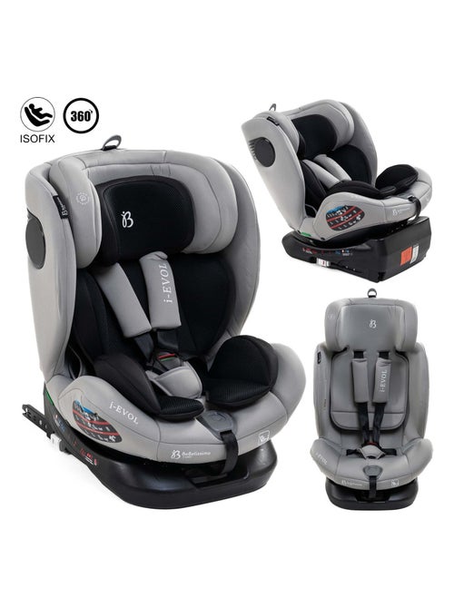 Silla De Coche - 40-150cm - Isofix - Giratoria 360° - 0-36kg - EVOL - Kiabi