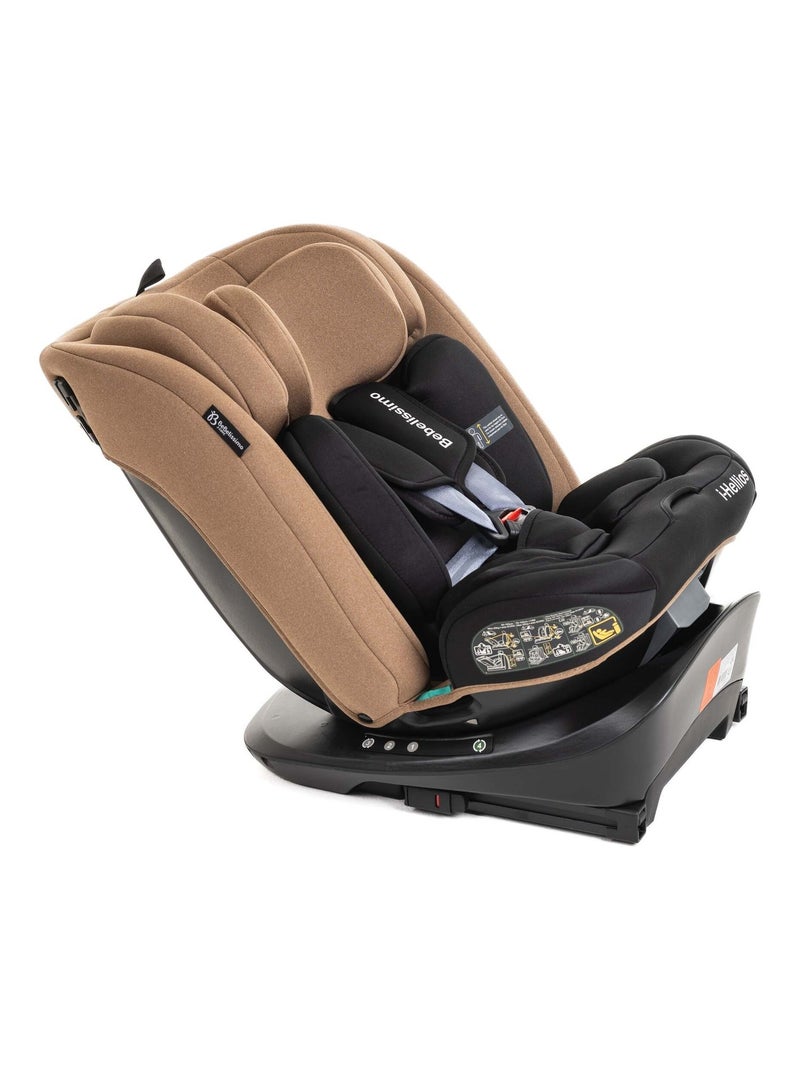 Silla de coche - 40-150cm - isofix - giratoria 360° - 0-36kg - hellios Beige - Kiabi