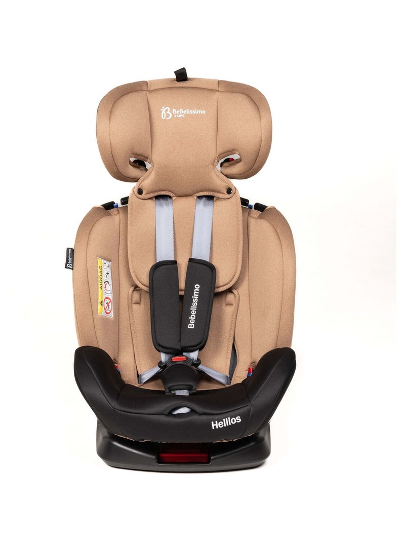 Silla de coche - 40-150cm - isofix - giratoria 360° - 0-36kg - hellios Beige - Kiabi