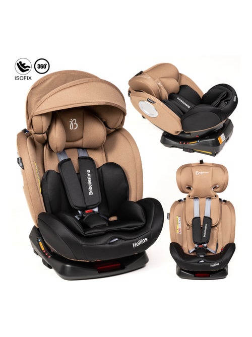 Silla De Coche - 40-150cm - Isofix - Giratoria 360° - 0-36kg - Hellios - Kiabi