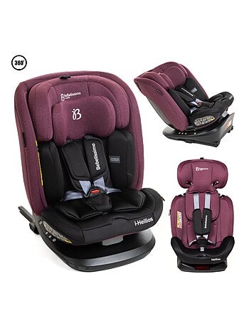 Silla De Coche - 40-150cm - Isofix - Giratoria 360° - 0-36kg - Hellios