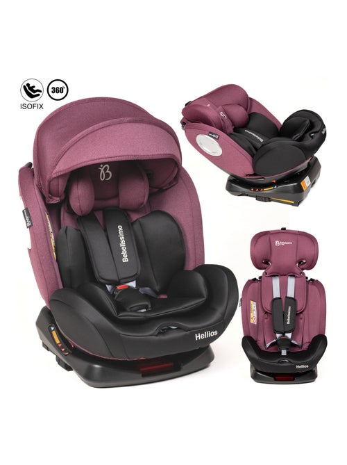 Silla De Coche - 40-150cm - Isofix - Giratoria 360° - 0-36kg - Hellios - Kiabi
