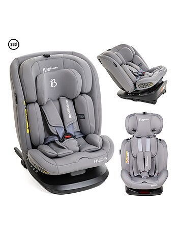 Silla de coche - 40-150cm - isofix - giratoria 360° - 0-36kg - hellios